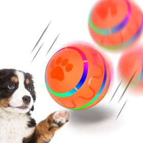 Orange Toy Ball Automatic Version (Color: Orange)